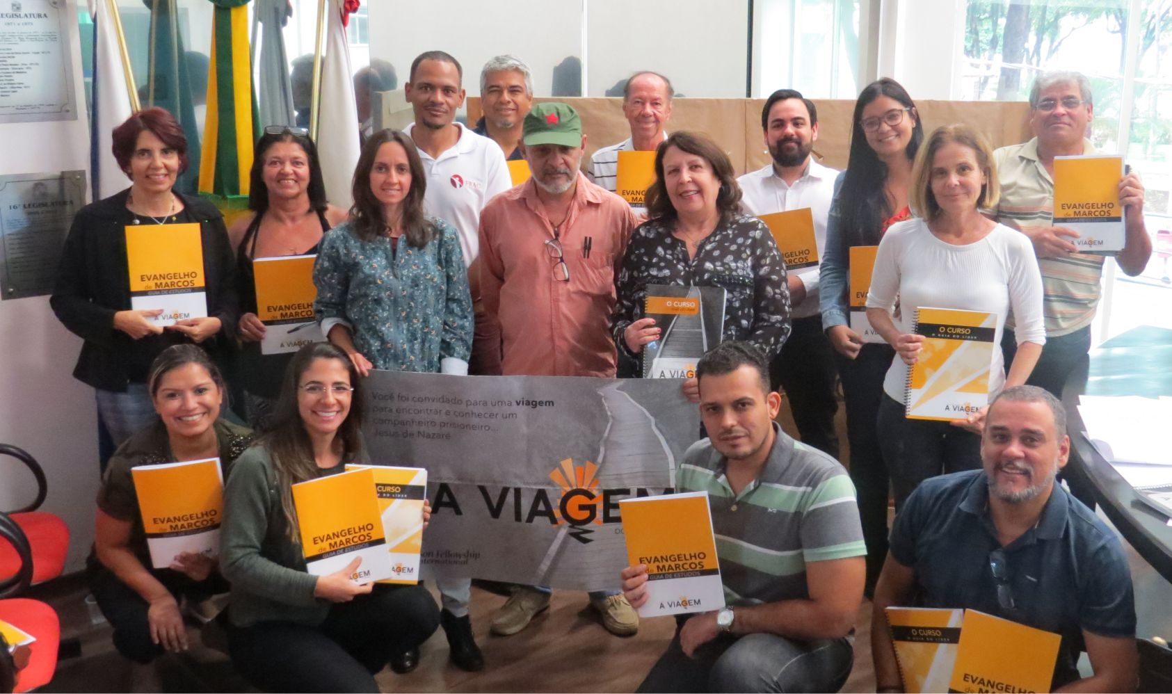 Curso na Câmara Municipal realizado em 24 de maio de 2018