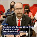 Antônio de Souza Lima Neto é eleito novo presidente da Câmara
