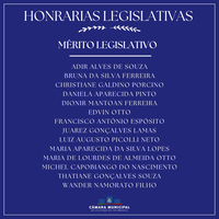 Câmara outorga diploma de Mérito Legislativo a 14 homenageados