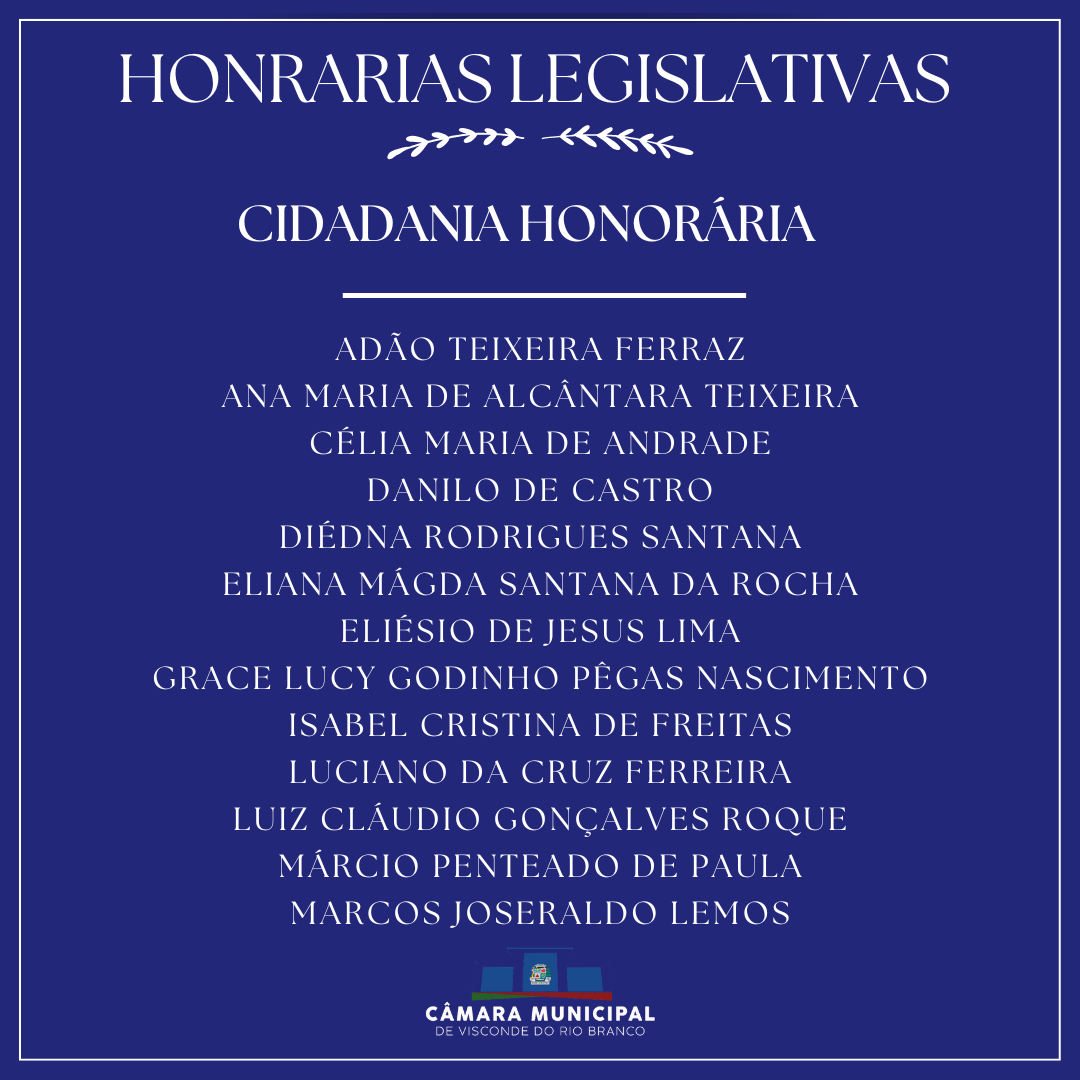 Cidadania Honorária